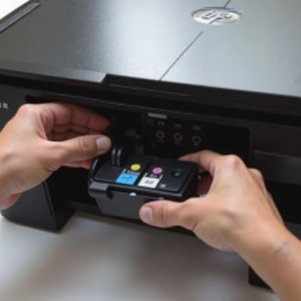 How to Manually Move Ink Cartridge in HP Printer