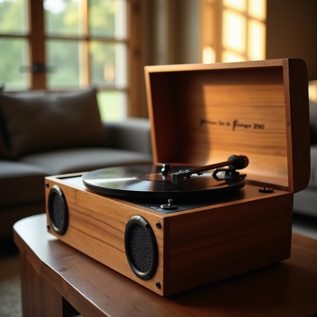 The Ultimate Guide to Wooden Record Players with Speakers